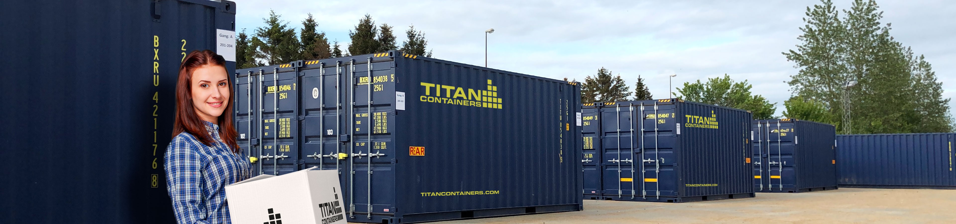 TITAN Containers Self storage throughout the UK