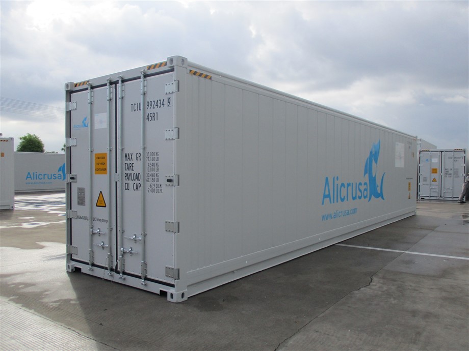 Nový štandardný 40’HC chladiaci kontajner od TITAN Containers.