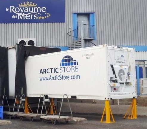 It is common that we place ArcticStores and other types against loading bays.
